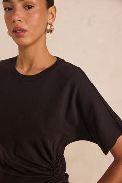 Picture of SLIM FIT DRESS IN MIXED COTTON BRISBANE